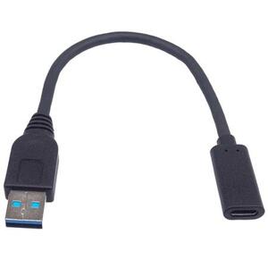 PremiumCord Adaptér kabelový USB 3.0 A male - USB-C female 20cm; kur31-17
