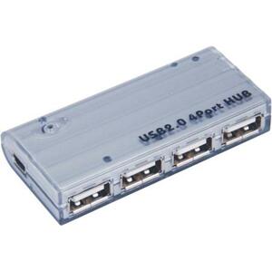 PremiumCord USB 2.0 HUB 4-portový s napájecím adaptérem 5V 2A; ku2hub4