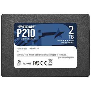Patriot P210 2TB SSD / 2,5" / Interní / SATA 6GB/s / 7mm; P210S2TB25