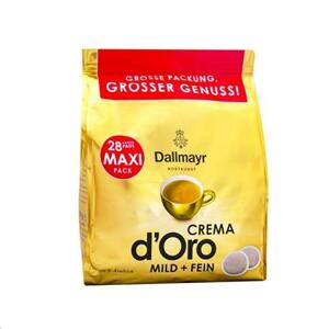 Dallmayr Crema d´Oro Mild & Fein, Senseo pody, 28ks; KAVA