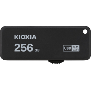 Kioxia 256GB USB Flash Yamabiko 3.2 U365 černý; LU365K256GG4