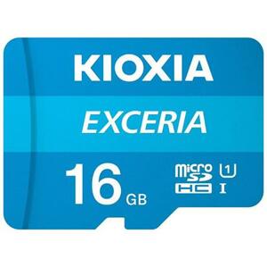 KIOXIA EXCERIA microSDHC 16GB + adaptér; LMEX1L016GG2