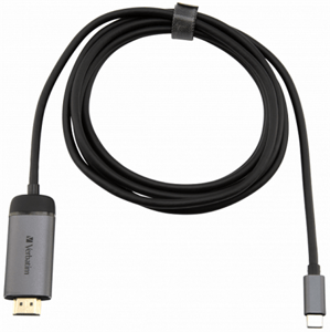 Verbatim adaptér USB-C 3.1 GEN 1 na HDMI 4K(M), 150 cm kabel 49144; 49144
