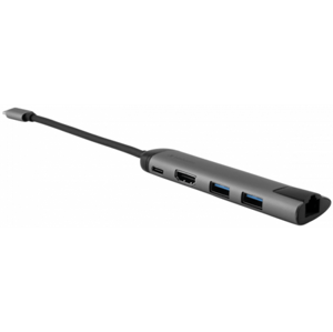 Verbatim USB-C dokovací stanice na USB-C 3.1, 2x USB-A 3.0, HDMI a Gigabit Ethernet 49141; 49141