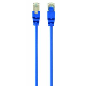 Patch kabel CABLEXPERT Cat6 FTP  0,5m BLUE; PP6-0.5M/B