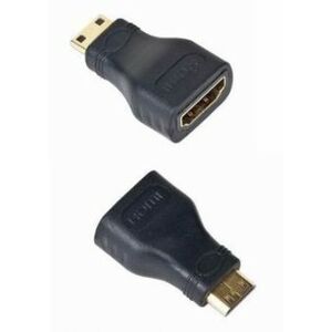 Kabel CABLEXPERT red. HDMI na HDMI mini-C, F/M, zlacené kontakty, černá; A-HDMI-FC