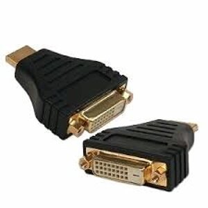 Kabel CABLEXPERT red. HDMI na DVI, M/F, zlacené kontakty, černá; A-HDMI-DVI-3