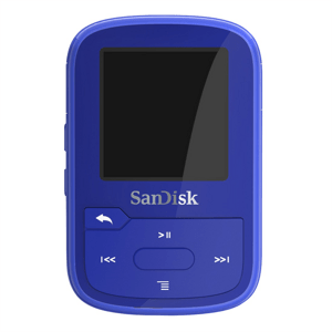 SanDisk Clip Sport Plus 32 GB modrá; SDMX32-032G-E46B