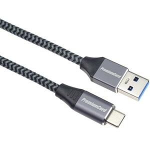 PremiumCord kabel USB-C - USB 3.0 A (USB 3.1 generation 1, 3A, 5Gbit/s) 2m oplet; ku31cs2