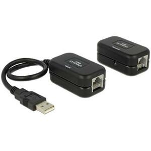 PremiumCord USB 1.1 prodlužka po RJ45 do 60m; kuext