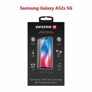Swissten sklo ultra durable 3D full glue glass Samsung A528 Galaxy A52s 5G černé; 64701887
