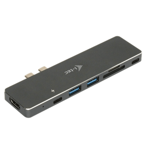 i-Tec USB 3.1 USB-C Metal Station for Apple MacBook Pro + Power Delivery; C31MBPADA