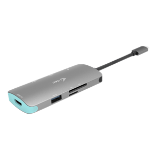i-Tec USB-C Metal Nano Dock 4K HDMI + Power Delivery 60 W; C31NANODOCKPD