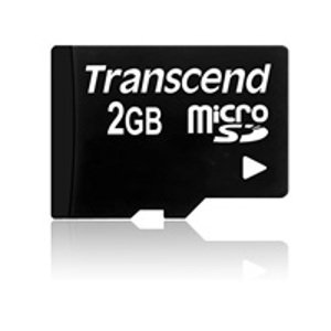 Transcend MicroSD karta 2GB, bez adaptéru; TS2GUSDC