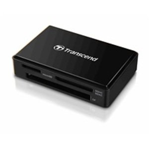 Transcend Card Reader F8 + USB kabel, USB 3.0, Black; TS-RDF8K2