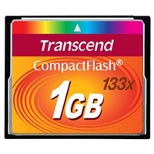 Transcend Compact Flash 1GB (133x); TS1GCF133