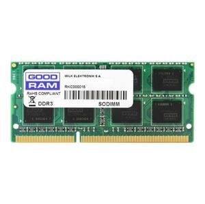 GoodRam DDR3 8GB 1600MHz CL11 SODIMM 1.35V; GR1600S3V64L11/8G