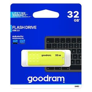 GoodRam UME2 32GB USB 2.0 Yellow; UME2-0320Y0R11