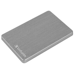 Verbatim HDD 2.5" 1TB USB 3.2/USB-C Gen 1 ALU Slim šedý, externí disk Store ‘n’ Go ; 53662