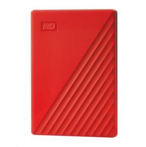 WD My Passport portable 2TB, červená; WDBYVG0020BRD-WESN