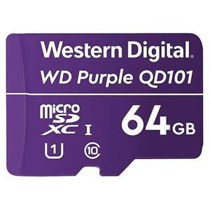 WD MicroSDXC karta 64GB Purple ; WDD064G1P0C