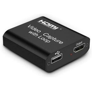 PremiumCord HDMI capture/grabber pro záznam Video/Audio signálu do počítače, HDMI výstup; ku2grab3