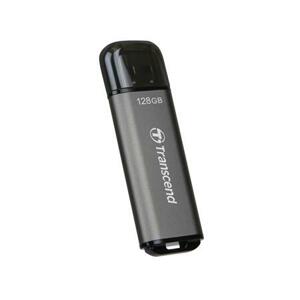 Transcend 128GB JetFlash 920, USB 3.0 (3.2 Gen 1) flash disk, LED indikace, 420MB/s R, 400MB/s W, vesmírně šedý; TS128GJF920