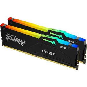 Kingston Fury Beast RGB DIMM DDR5 64GB 5200MHz CL40  (Kit of 2) ; KF552C40BBAK2-64