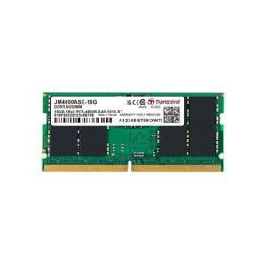Transcend paměť 16GB SODIMM DDR5 4800 (JetRam) 1Rx8 2Gx8 CL40 1.1V; JM4800ASE-16G