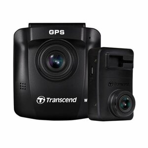 Transcend DrivePro 620 duální autokamera, Full HD 1080/1080, úhel 140/140°, 2x32 GB microSDXC,GPS, G-Senzor/Wi-Fi, černá; TS-DP620A-32G