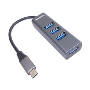 PremiumCord 5G SuperSpeed USB Hub Type C na 4x USB 3.2 Gen 1; ku31hub09