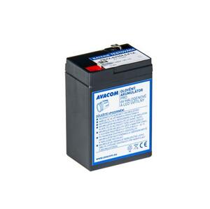 AVACOM baterie 6V 4,5Ah F1 - pro svítilny; PBXX-6V004,5-F1A