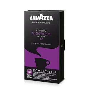 Kapsle Lavazza Espresso Vigoroso pro Nespresso - 10 ks; KAVA