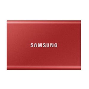 Samsung externí SSD 500GB T7 Touch USB 3.2 Gen2, červený; MU-PC500R/WW