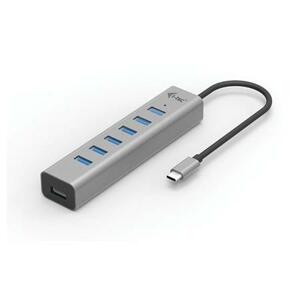 i-Tec USB-C Charging Metal HUB 7 Port; C31HUBMETAL703