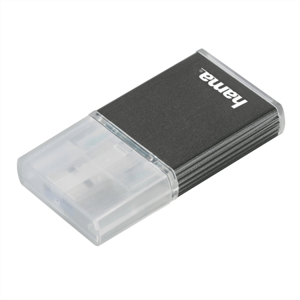 Hama čtečka karet USB 3.0 UHS-II, SD/SDHC/SDXC, antracitová; 124024