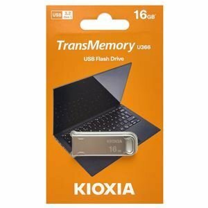Kioxia 16GB USB Flash Biwako 3.0 U366 stříbrný; LU366S016GG4
