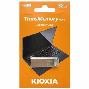 Kioxia 32GB USB Flash Biwako 3.0 U366 stříbrný; LU366S032GG4
