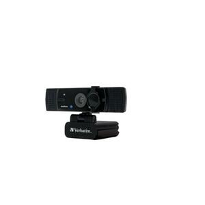 Verbatim USB webkamera AWC-03 se dvěma mikrofony, ultra HD, 4K s automatickým ostřením, černá; 49580