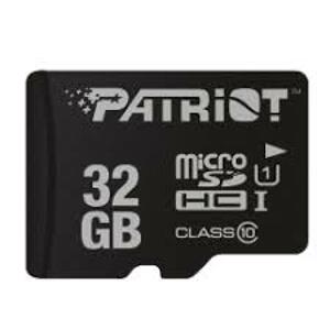 Patriot 32GB  microSDHC Class10 bez adaptéru; PSF32GMDC10