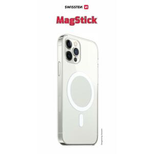 Swissten pouzdro clear jelly MagStick iPhone 14 Pro max transparentní; 33001714