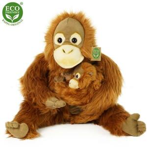 Rappa Plyšový orangutan s mládětem 28 cm ECO-FRIENDLY; 211780