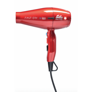 Solis 969.24 Fast Dry fén červený; SOL 969.24