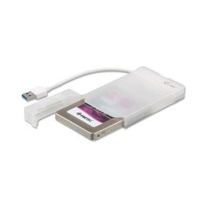 i-Tec USB 3.0 MySafe Easy, rámeček na externí pevný disk 6.4 cm / 2.5" pro SATA I/II/III HDD SSD, bílý; MYSAFEU314