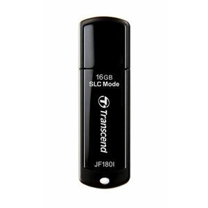 Transcend 16GB JetFlash 180I, USB 3.0 průmyslový flash disk (SLC mode), 155MB/s R, 135MB/s W, černá; TS16GJF180I