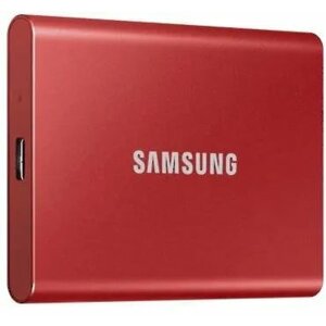 Samsung T7 1TB Červená; MU-PC1T0R/WW