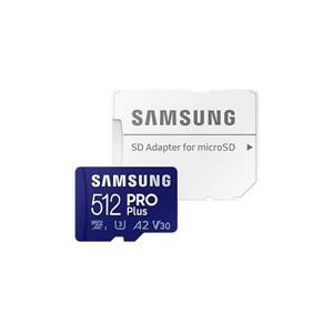 Samsung micro SDXC 512GB PRO Plus + SD adaptér; MB-MD512KA/EU