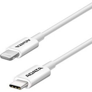 ADATA kabel USB-C na Lightning bílý; AMFICPL-1M-CWH