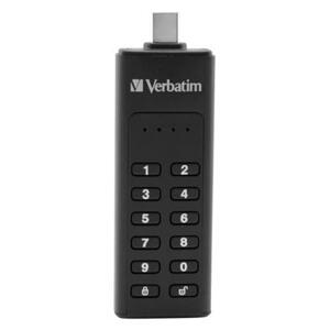 Verbatim Flash disk Keypad Secure Drive/ 64GB/ USB-C; 49431