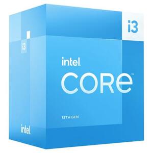 Intel Core i3-13100 / Raptor Lake / LGA1700 / max. 4,5GHz / 4C/8T / 12MB / 60W TDP / BOX; BX8071513100